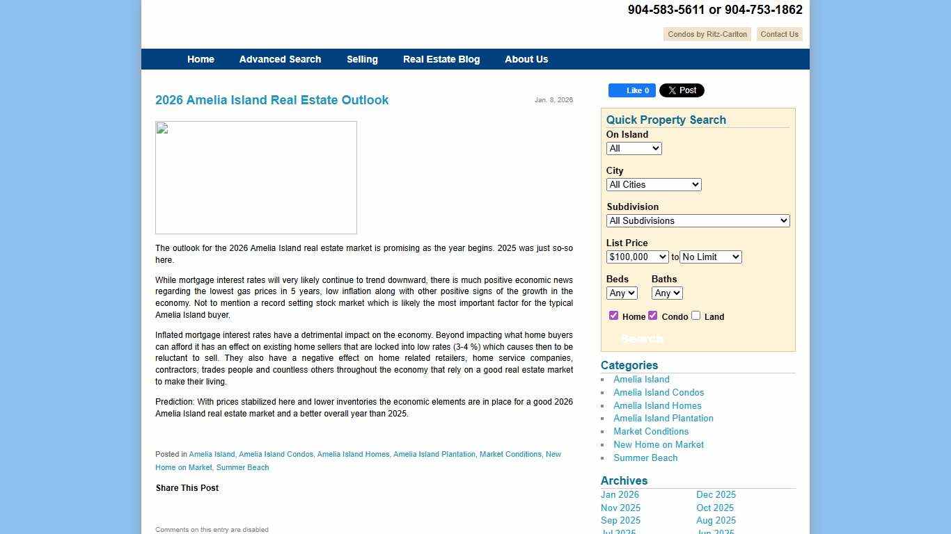 2026 amelia island real estate market